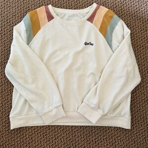 striped sweatshirt